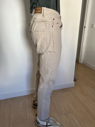 Pantalones beige Indicode Jeans