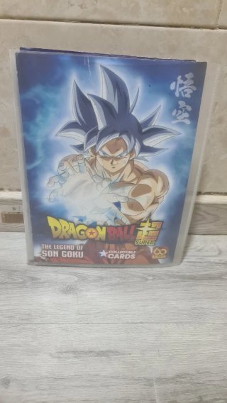 Álbum de cartas Dragon Ball Super (130 cartas)
