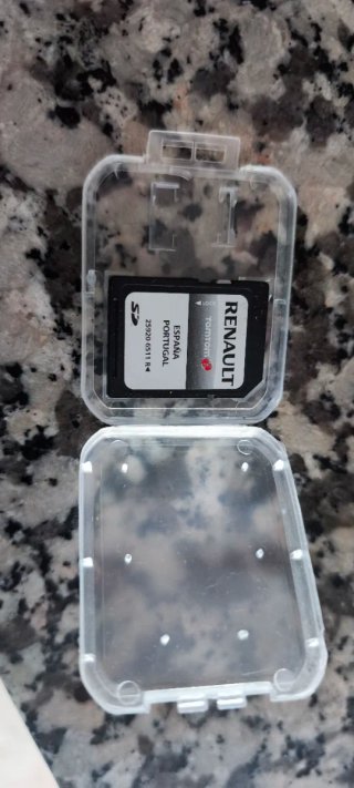 Tarjeta SD TomTom Renault España Portugal
