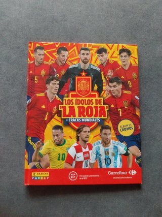 Álbum cromos La Roja + cracks mundiales