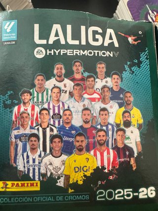 Cromos LaLiga Hypermotion 2025-26 Panini