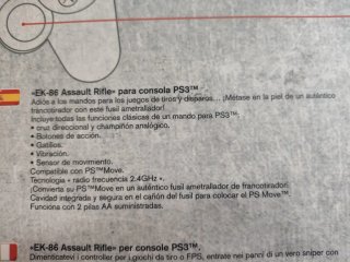 Fusil Asalto EK-86 para PS3. PlayStation 3.