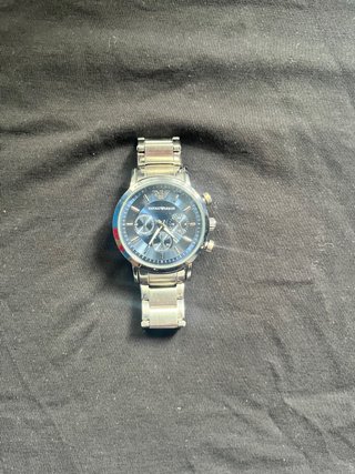 Reloj Emporio Armani Azul y Plata