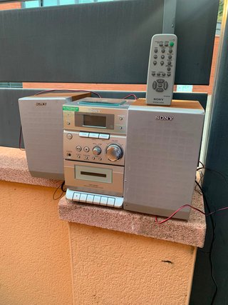 Equipo de música Sony
