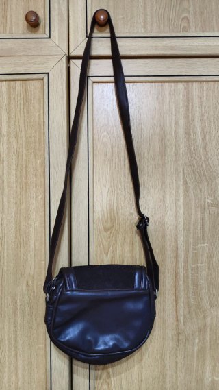 Bolso de hombro B&D marrón