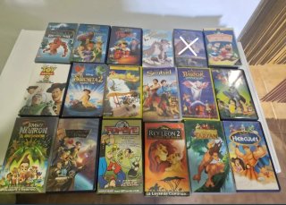 17 Películas VHS Disney y Clásicos