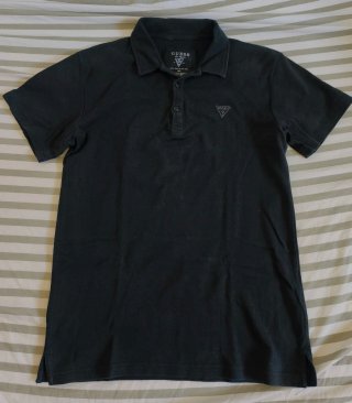 Polo Guess Negro Talla XL - L