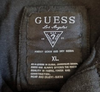 Polo Guess Negro Talla XL - L