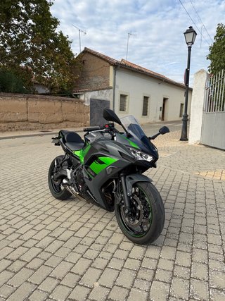 Kawasaki Ninja 650 2024 Gris/Verde