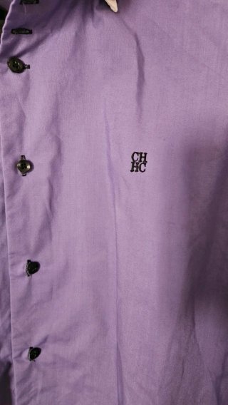 Camisa Carolina Herrera Morada Talla L