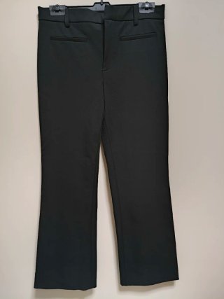 Pantalón cropped Zara negro