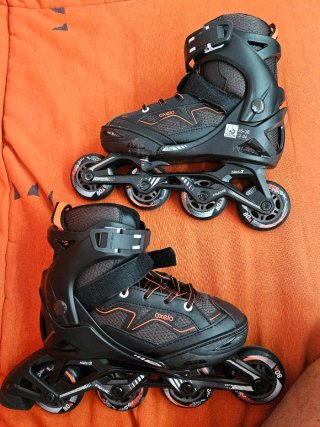 Patines en línea Oxelo y Protecciones 25 a 38
