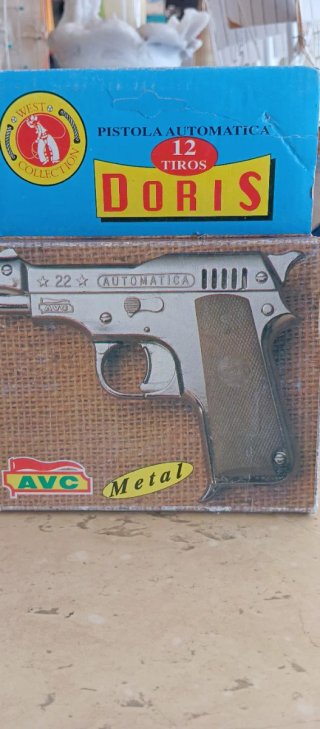 Pistola de Juguete Vintage Doris 12 Tiros R 39