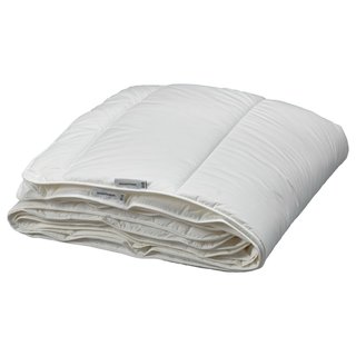 2 edredones SKOGSPRAKEN IKEA blanco