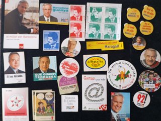 Lote Adhesivos y Postales PSC