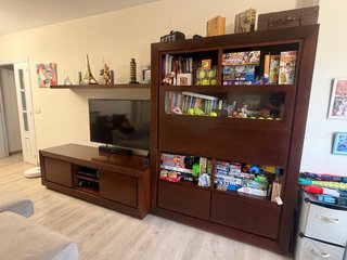 Mueble TV y Armario Madera Maciza