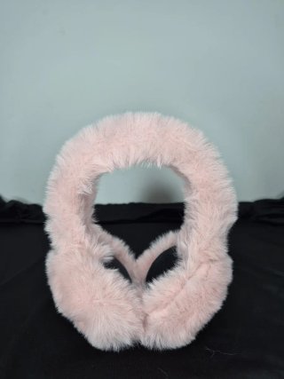 Orejeras de Pelo Rosa