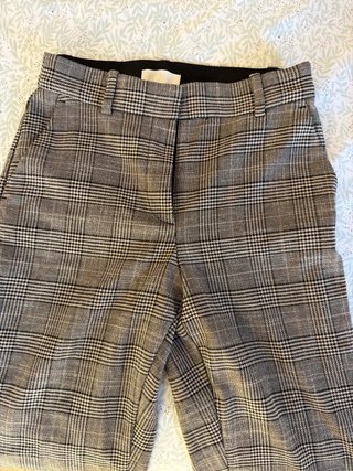 Pantalón sastre Príncipe de Gales gris