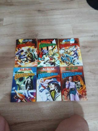 Lote 5 Álbumes El Hombre Enmascarado