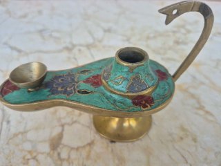 Lámpara de Aladino estilo vintage