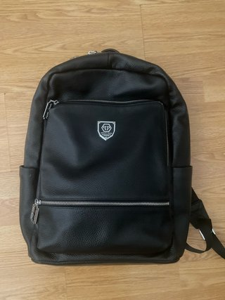 Mochila Philipp Plein Negra Piel