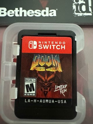 DOOM 64 LIMITED RUN GAMES + CARTA NINTENDO SWITCH