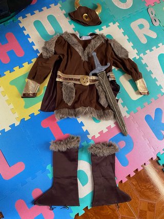 Disfraz de Vikingo con Accesorios