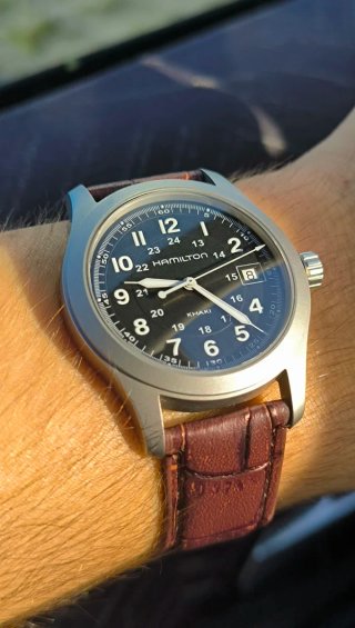 Hamilton Khaki Field Cuarzo 38mm Militar
