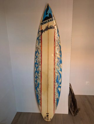 Tabla Surf Powerage 6'3 Thruster + Quillas