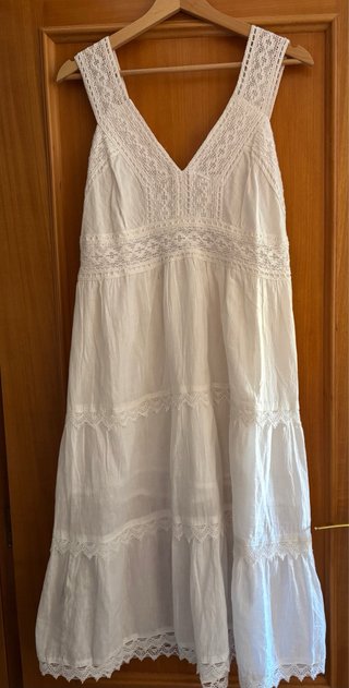 Vestido blanco ibicenco
