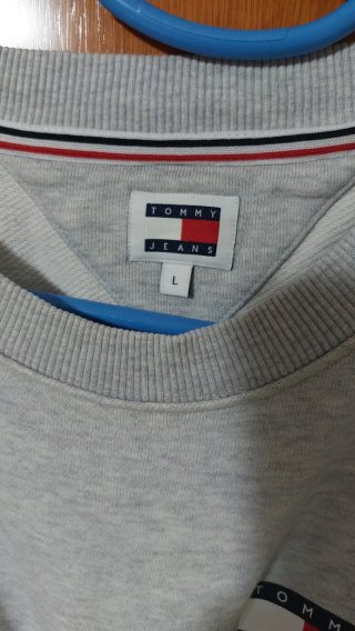 Sudadera Tommy Hilfiger Gris Talla M