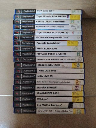 Set 19 videogiochi PlayStation 2 assortiti