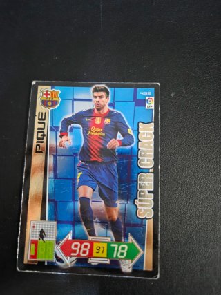 Cromo Adrenalyn 2012-2013 Piqué Super Crack