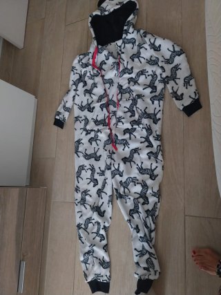 Pijama Cebra Carnaval Mono Entero