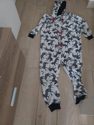 Pijama Cebra Carnaval Mono Entero