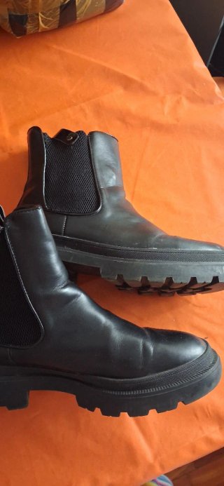 Botines de mujer de Piel Negros Talla 41