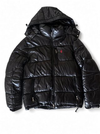 Polo Ralph Lauren Puffer Negro Talla S