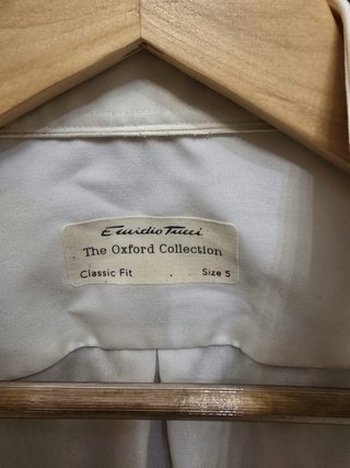 Camisa Blanca Emidio Tucci The Oxford Collection