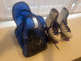 Patines Cony 4 ruedas blancos, talla 36