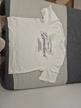 Camiseta Gymshark Blanca