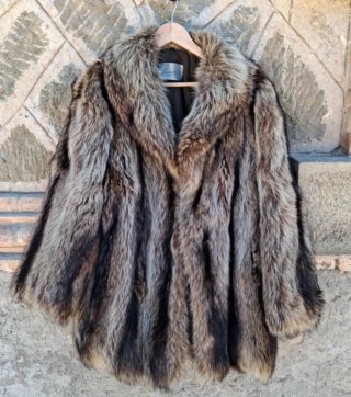 Chaquetón piel marmota Vintage