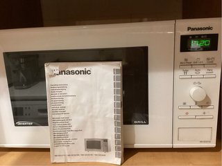 Microondas Panasonic Inverter Grill