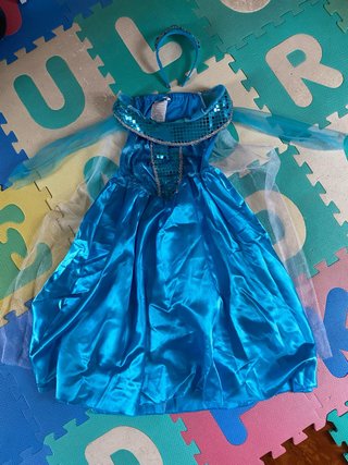 Disfraz de Elsa (Frozen) con Diadema