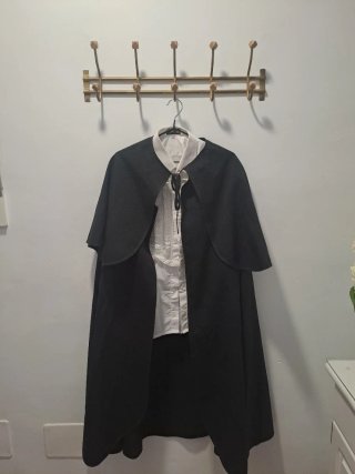 Traje Típico Cordobés Negro y Blanco