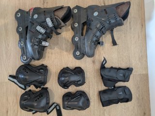 Patines en línea Risport Talla 42+protecciones