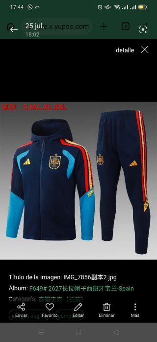 Chándal Selección Española