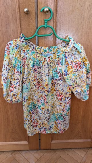Camisa estampada multicolor