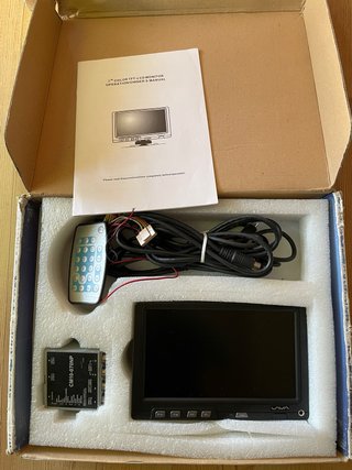 Monitor TFT-LCD 7 pollici Lava