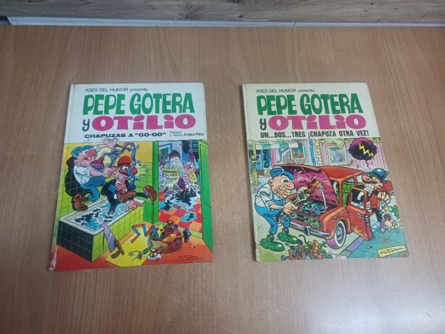 2 Cómics Pepe Gotera y Otilio años 70