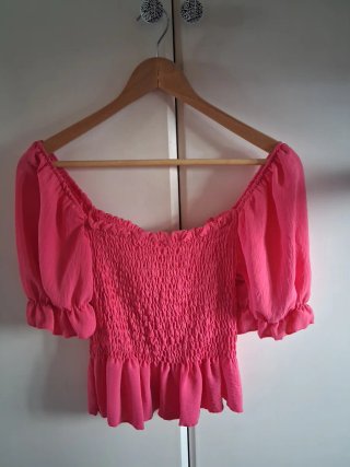 Blusa Fucsia H&H Nido Abeja Talla Única